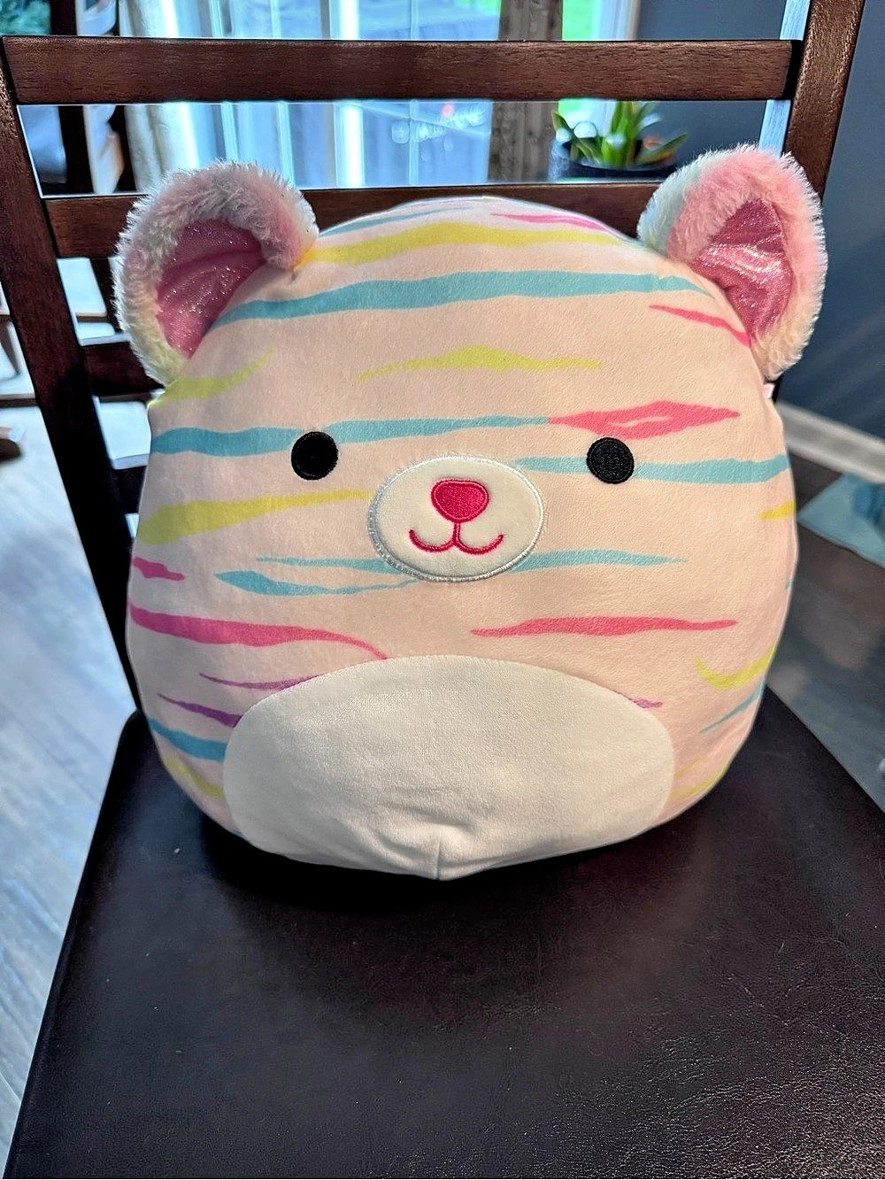 Squishmallows Atoosa the Tiger Striped Plush Pink & Multicolor